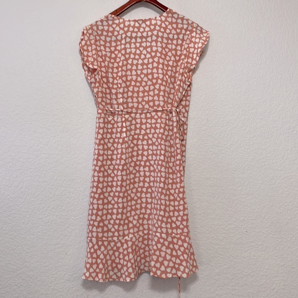 Rails Leanne Sweehearts Print Silk Wrap Dress - Picture 11 of 16